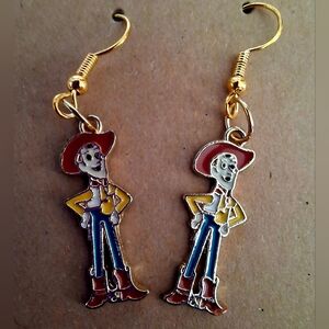 NWT Toy Story Woody earrings